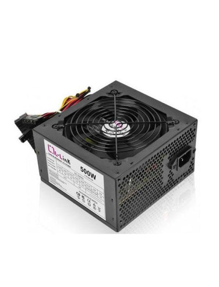 Fuente alimentacion ATX 500w L-Link Negra / Fan 12cm / No incluye cable de alimentacion LL-PS-500