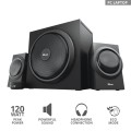 ÷ Altavoces 2.1 trust yuri - 60w rms (120w max) - control de volumen- conexion auriculares- entrada de