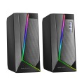 ÷ Altavoces 2.0 bluetooth mars gaming ms7 black 20w rms iluminacion rgb dinamico procesador dsp